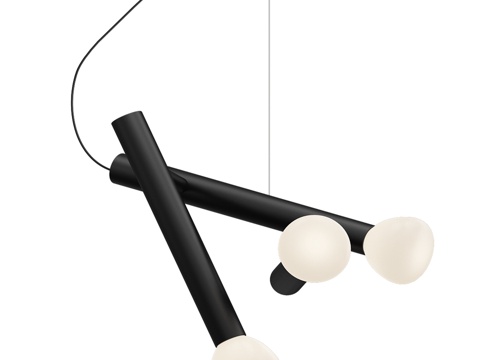  Rivoli黑色吊灯07722-60.19 OM3d模型 