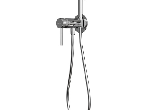  艾伦布劳Priority 2.0卫生淋浴龙头3d模型 