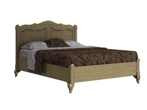  OM床140x190经典款低脚板3d模型 