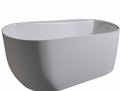  亚克力浴缸 ABBER AB94913d模型 