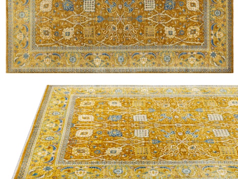  地毯“SHAHI FINE” GRN-GRN3d模型 