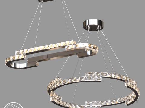  LampsShop.ru L1811 吊灯哥白尼3d模型 