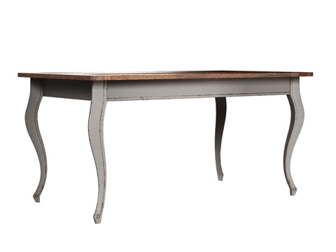  OM乡村风格160x90厘米矩形餐桌3d模型 