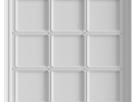  天花板组合 No. 583d模型 