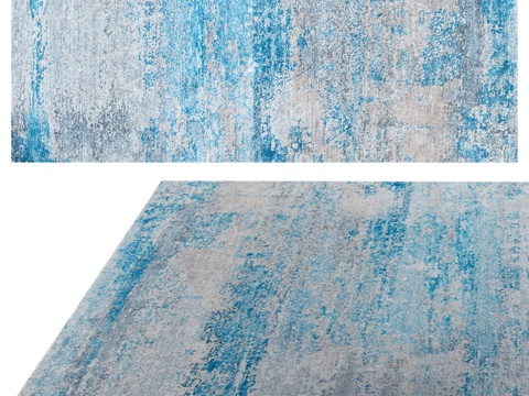  地毯“西好莱坞”PJ2103-灰蓝 Art de Vi3d模型 