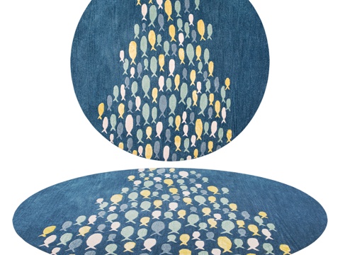  OM地毯 DOVLET HOUSE (art. 20612)3d模型 