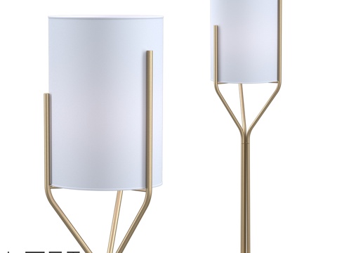  落地灯 LoftDesigne 8638 型号3d模型 