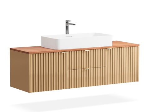 OM THE-IDEA 壁挂式浴室柜 WVR 2153d模型