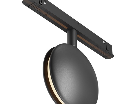  轮廓轨道灯3d模型 