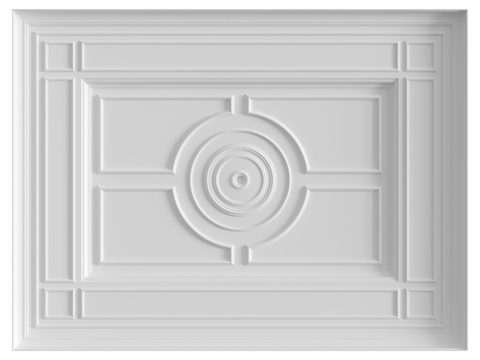  天花板构图第49号3d模型 