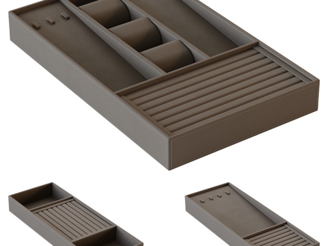  戒指、手表、项链收纳盒ARISTO3d模型 