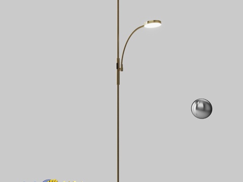  OM落地灯 Lussole Carmel LSP-0903,3d模型 