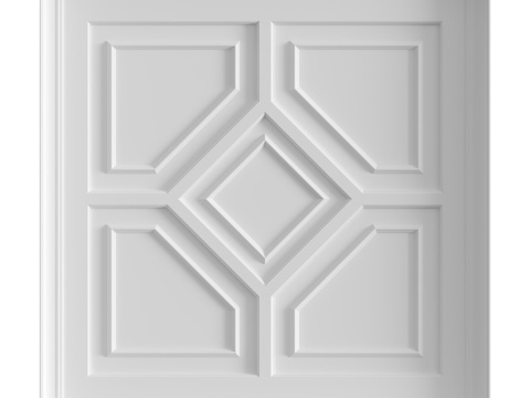  天花板组合第53号3d模型 