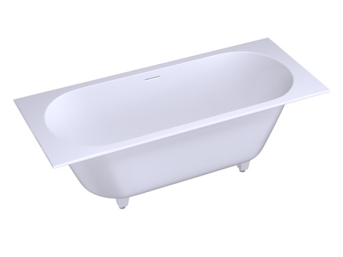  嵌入式浴缸 Salini ORNELLA AXIS KIT3d模型 