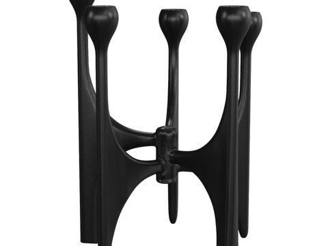  OM_无名烛台，Designboom款3d模型 