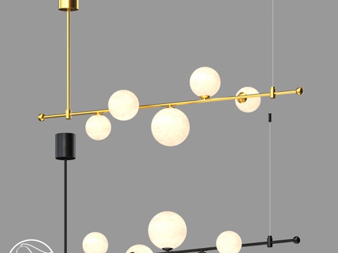  LampsShop.ru L1770 肯尼吊灯3d模型 