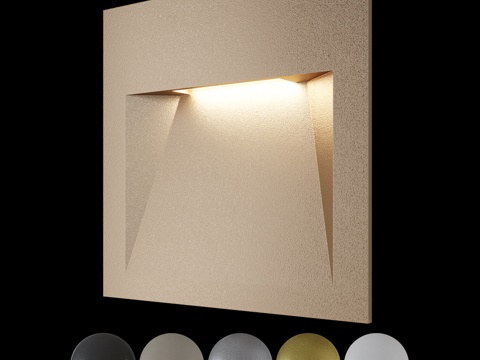  Step Light Steps S1760-黄铜。青铜户外3d模型3d模型 