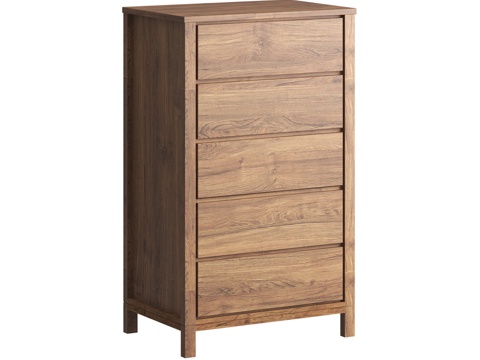  实心柚木书桌柜 SOLID3d模型 