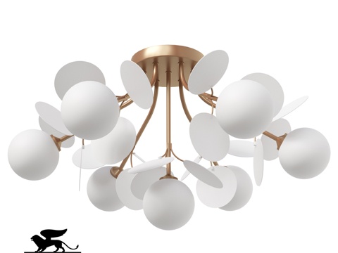  ARTE灯具 OM A1369PL-7SG3d模型 