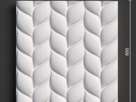 面板083 (600x600x40)3d模型