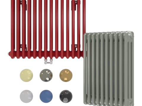  WABEH ST 3057 管状散热器3d模型 