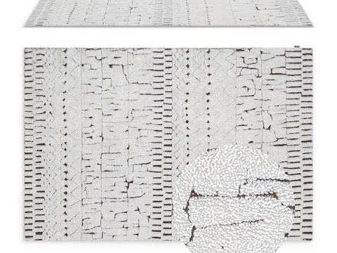  羊毛地毯 Decaro Rugs D1200093d模型 