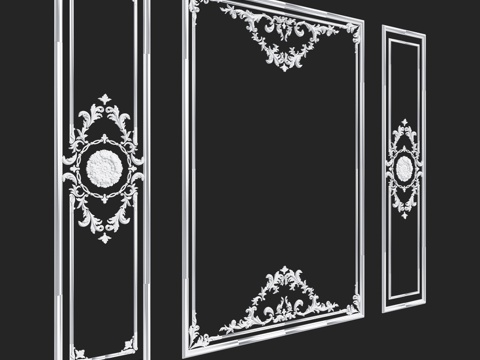  RosLepnina出品Frame CORONA系列1-2-3d模型 