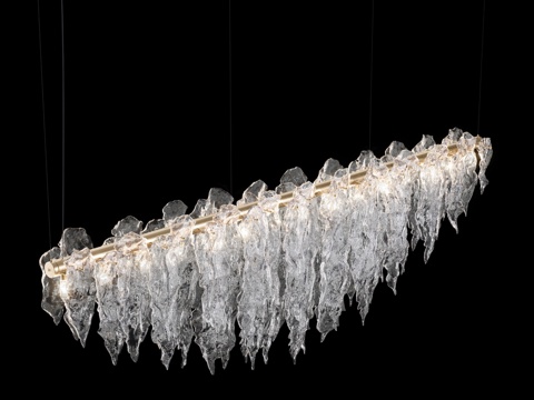  灯具 LINES 白色款3d模型 