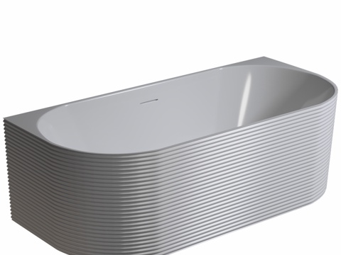  亚克力浴缸 ABBER AB94403d模型 