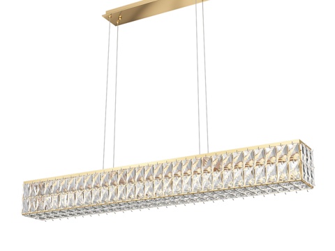 Myrta 金色吊灯 07674-100AS,33 OM3d模型