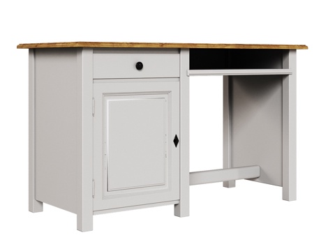  OM经典风格电脑桌3d模型 