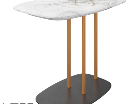  咖啡桌 LoftDesigne 6119 型号3d模型 