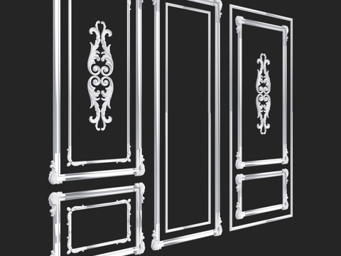  RosLepnina OXFORD系列4-5-6号框架3d模型 