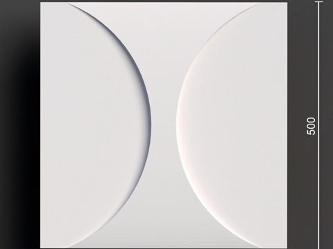  Panel 101 (500x500x42)3d模型 