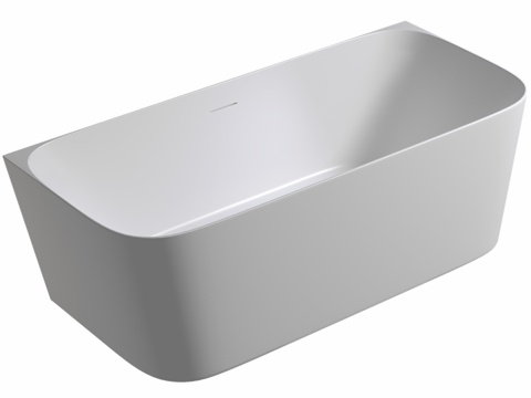  人造石浴缸 ABBER Stein AS96173d模型 