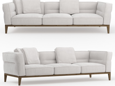  OM沙发希望款3d模型 