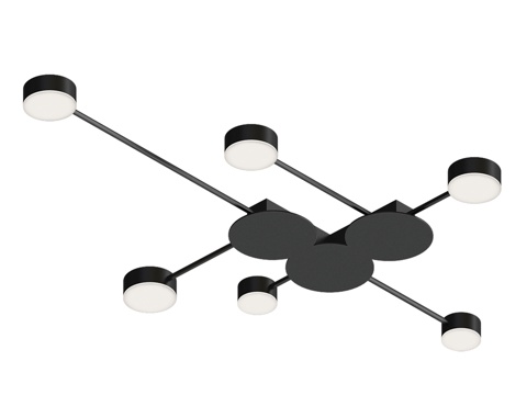  可调光灯具 Firs 黑色 2206D,19 OM3d模型 
