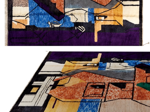  地毯 «摩洛哥风情» MR-4025 Art de Vivr3d模型 