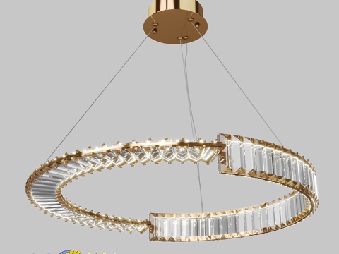  OM 吊灯 Lussole LSP-71223d模型 