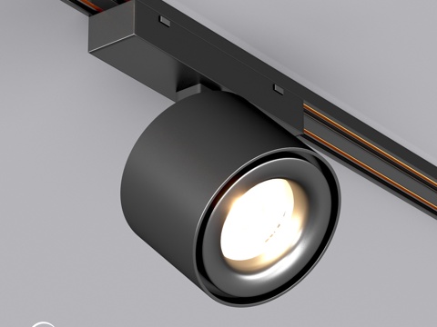 OM灯具 MAG-VIBE-POINT-R75-10W3d模型