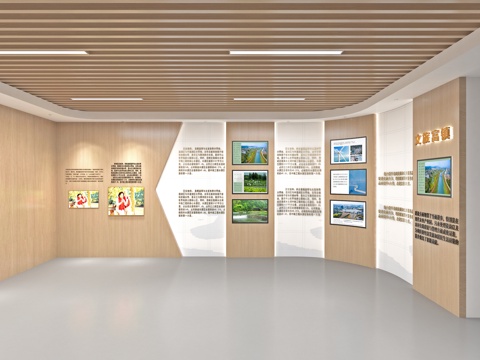  现代 背景墙 文化墙 工装 装修设计3d模型 