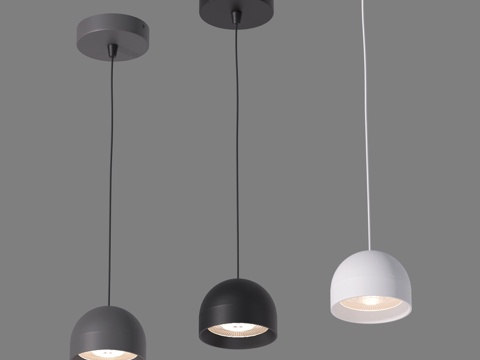  LED吊灯 Elektrostandard Uno 50263d模型 