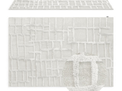  羊毛地毯 Decaro Rugs D1200053d模型 