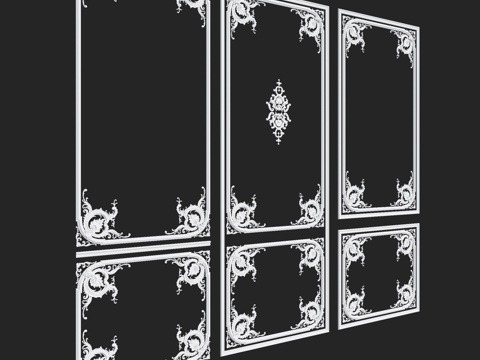  RosLepnina出品Frame CONTRAST系列4-3d模型 