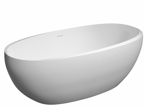  亚克力浴缸 ABBER AB92853d模型 