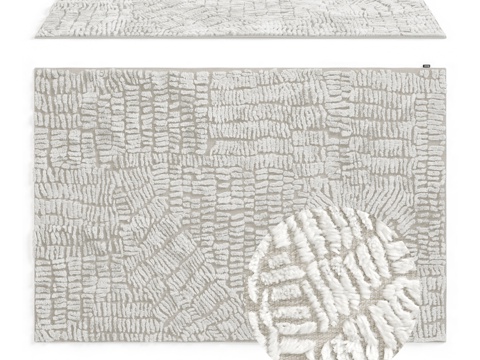  羊毛地毯 Decaro Rugs D1200023d模型 