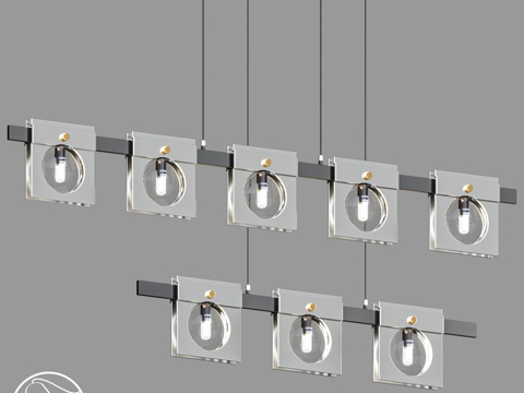  LampsShop.ru L1791 吊灯 灯卡3d模型 