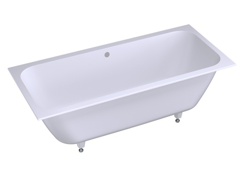  嵌入式浴缸 Salini ORLANDA AXIS 170,3d模型 