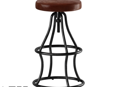  吧凳 LoftDesigne 31687 型号3d模型 