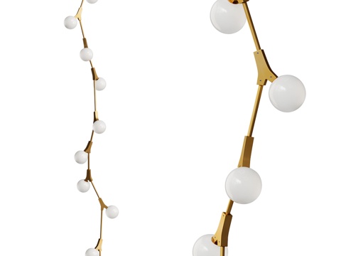  吊灯 Liana_Balls-103d模型 